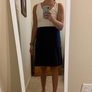 J. Crew Dresses - Jcrew classic dress navy and off white J. Crew Dresses - Jcrew classic dress navy and off white